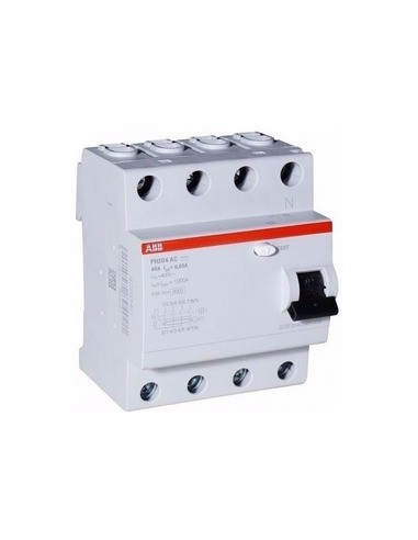 Abb ______ Disyuntor Din 4 X  40a 30ma Tetrapolar (a2440)