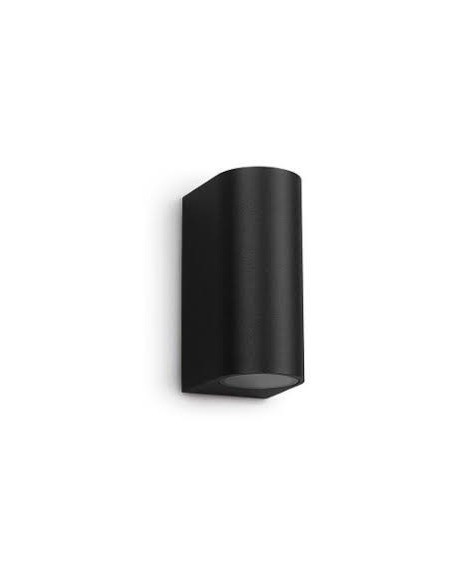 Interelec 402941 Bidireccional Cilindrico 2 X Gu-10 Negro Aluminio (55113)