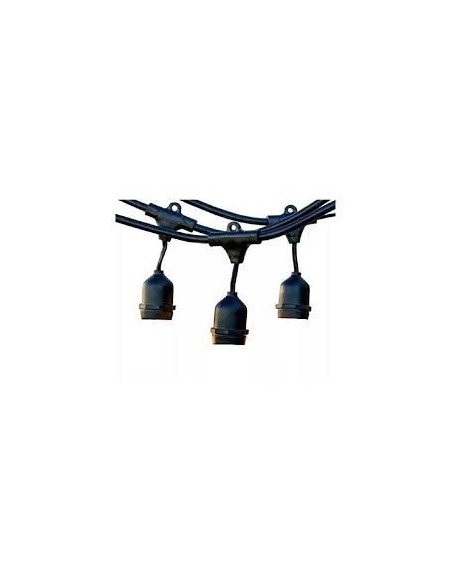 Interelec 403157 Guirnalda Ip65 10.0mts 20 Portalamparas (2 X 1.0)