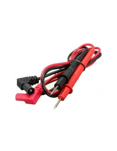 Cable Armado Para Tester Rojo Y Negro (puntas)