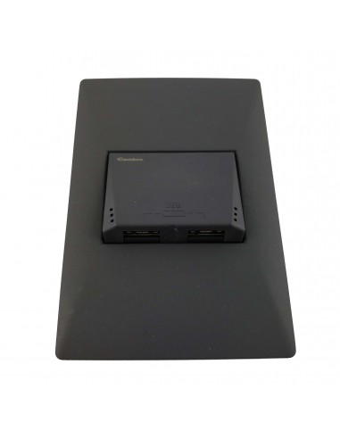 Cambre 7960  Mod  Toma Usb  2 X 3.1a            Gris    S.xxi  / S.xxii / Bauhaus - -