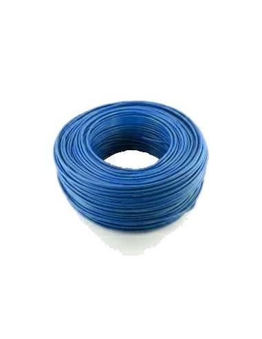 Argenplas U95ce___  Mts. Cable  1 X  95.00 Rollo Unip Celeste Azul Iram Nm247-3