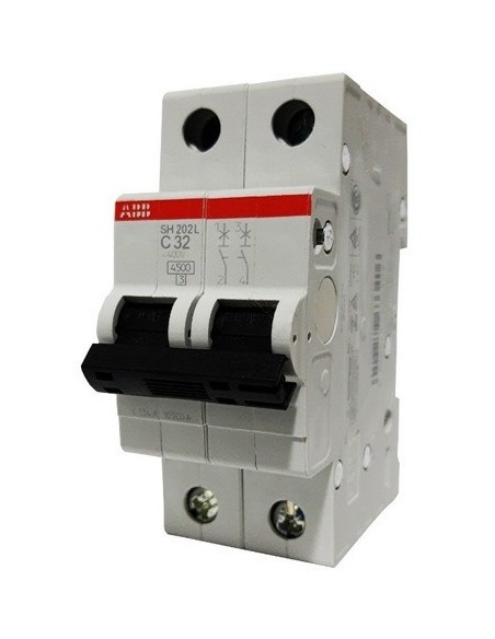Abb S202-c32_ Termica Din 2 X  32a. Curva C Bipolar