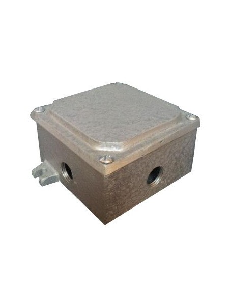Gc 8.140.081 Ip54 Caja Estanca Alum. 100 X 100 X  60 Mm 3/4 Elect / 1/2 Gas (tipo Daisa)