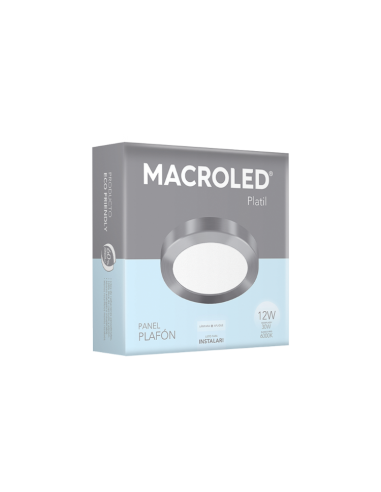 Macroled Ppr12cw Plafon Led Platil...