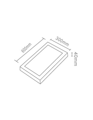 Candil Pl603024-30bt Plafon Led...