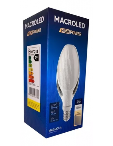 & Macroled Btm-80ww E40 Magnolia...