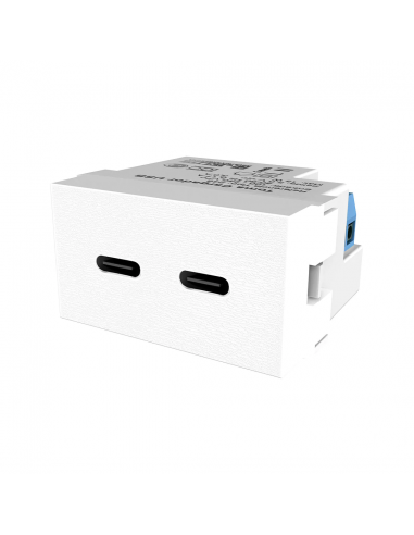 - Jeluz 60546 Modulo 2 X Usb-c 3000ma...