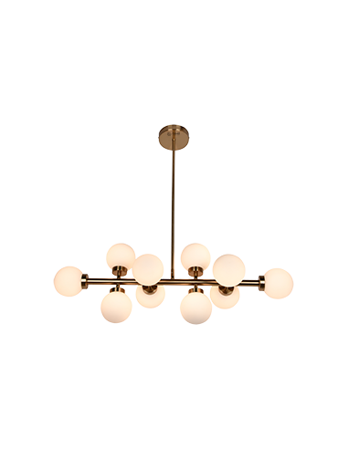 Candil Pt907010 Ball Colgante Bronce...