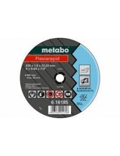 Metabo 616229000 Disco De Corte 230 X 1.9 X 22,23 Metalico  Flexirapid Tf42 2