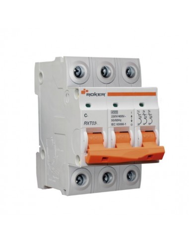 Roker Rxt0340 Termomagnetica Din 3 X...