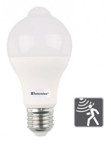 Interelec 403909 C/sensor Mov E27 A60...