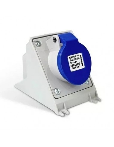 Steck H3006 Base Hembra 3x 16a 2p+t...