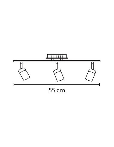 - Dabor Brest-3 Aplique Led 3 X 5w...