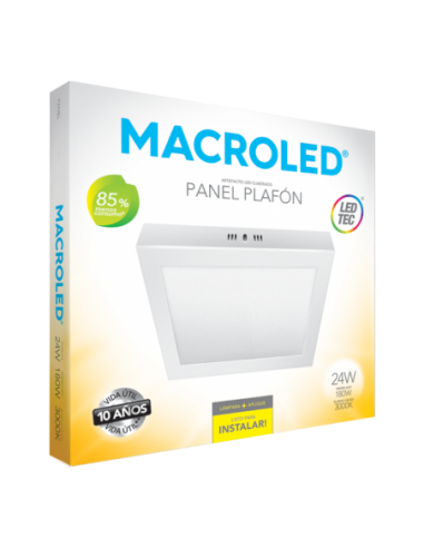 - Macroled Pc24ww Plafon Led...