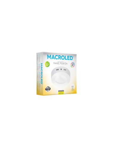 Macroled Pr06ww Plafon Led Sobreponer...