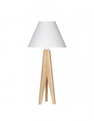Carilux 1133 Lampara Tripode Madera...