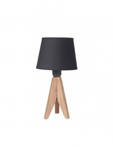 Carilux 1133 Lampara Tripode Madera...