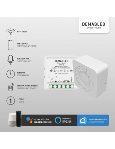 Demasled Domo-18-1g Mini Smart Switch...