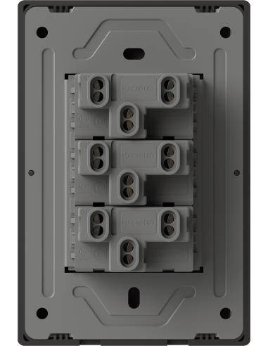 Macroled M-3cn-g Monaco Tecla Gris 3...