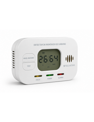 Teclastar 88206 Detector De Monoxido...