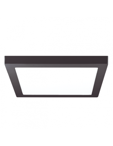 Interelec 404914 Plafon Led Negro...