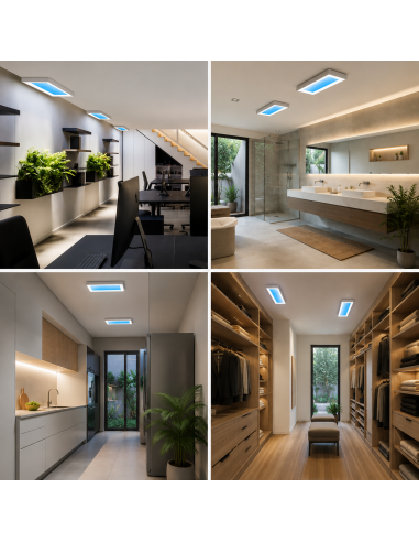 Leuk 7215 Ren Slim Panel Led Smart...